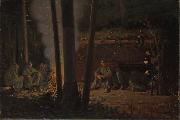 Winslow Homer In Front of Yorktown Sweden oil painting artist